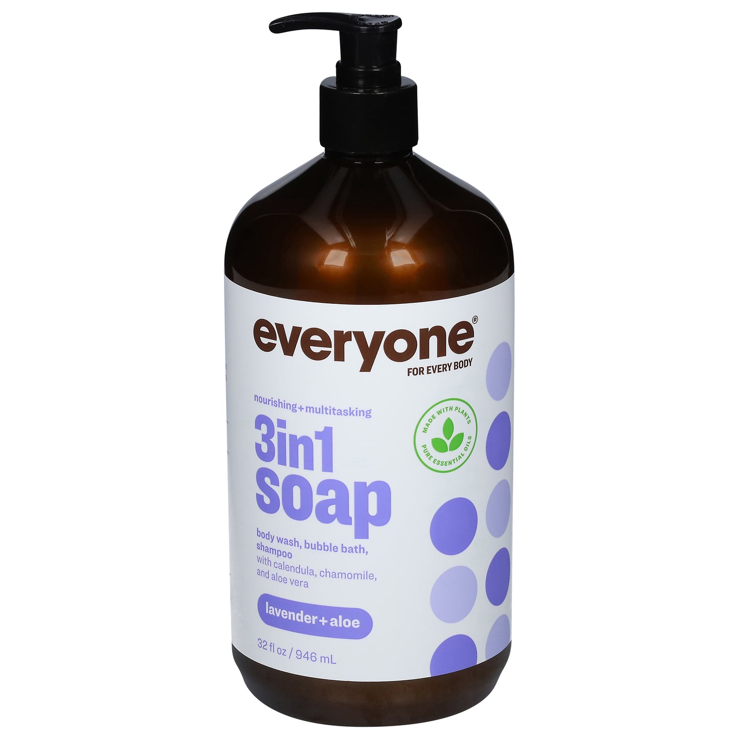 Everyone 3 in 1 Lavender + Aloe Soap 32 fl oz