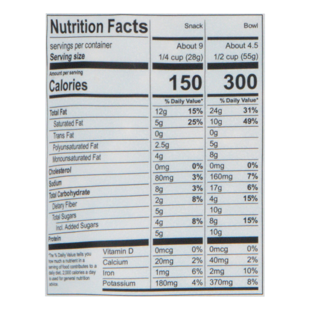 Grandy Organics Coconola Grain Free Peanut Butter Granola 9 oz