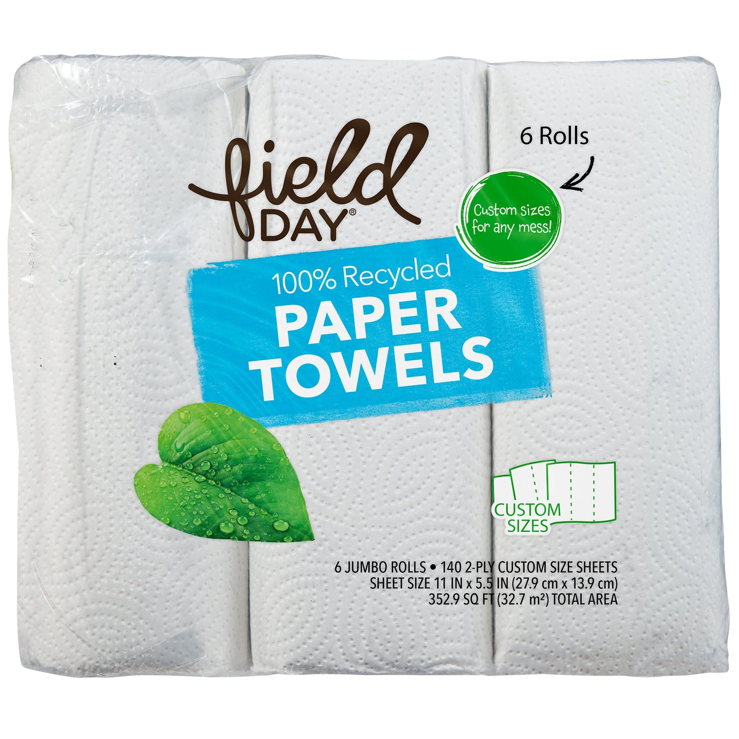 Field Day Paper Towels - 6 Rolls