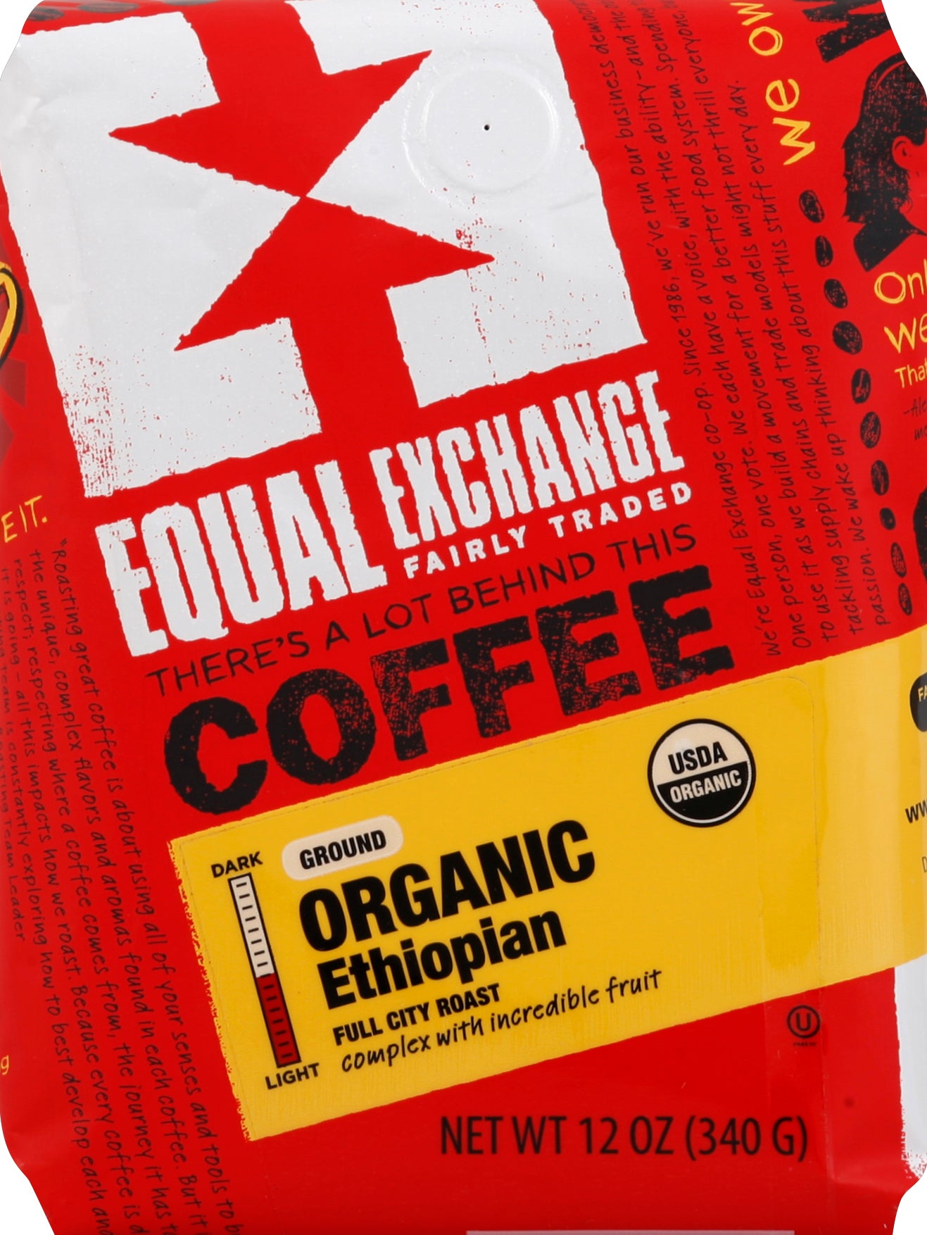Equal Exchange Coffee 12 oz - Ethiopian