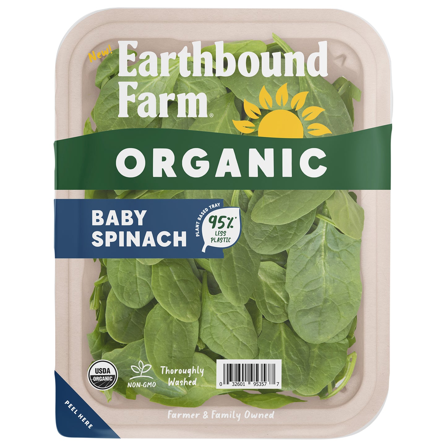 Earthbound Farm Organic Baby Spinach Fiber