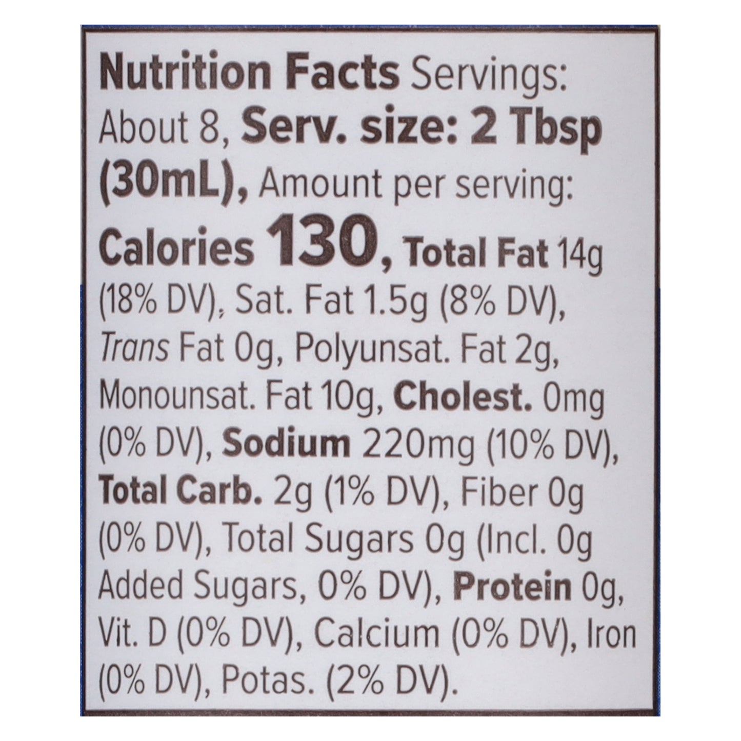 Primal Kitchen Plant Based Ranch Dressing & Marinade 8 fl oz