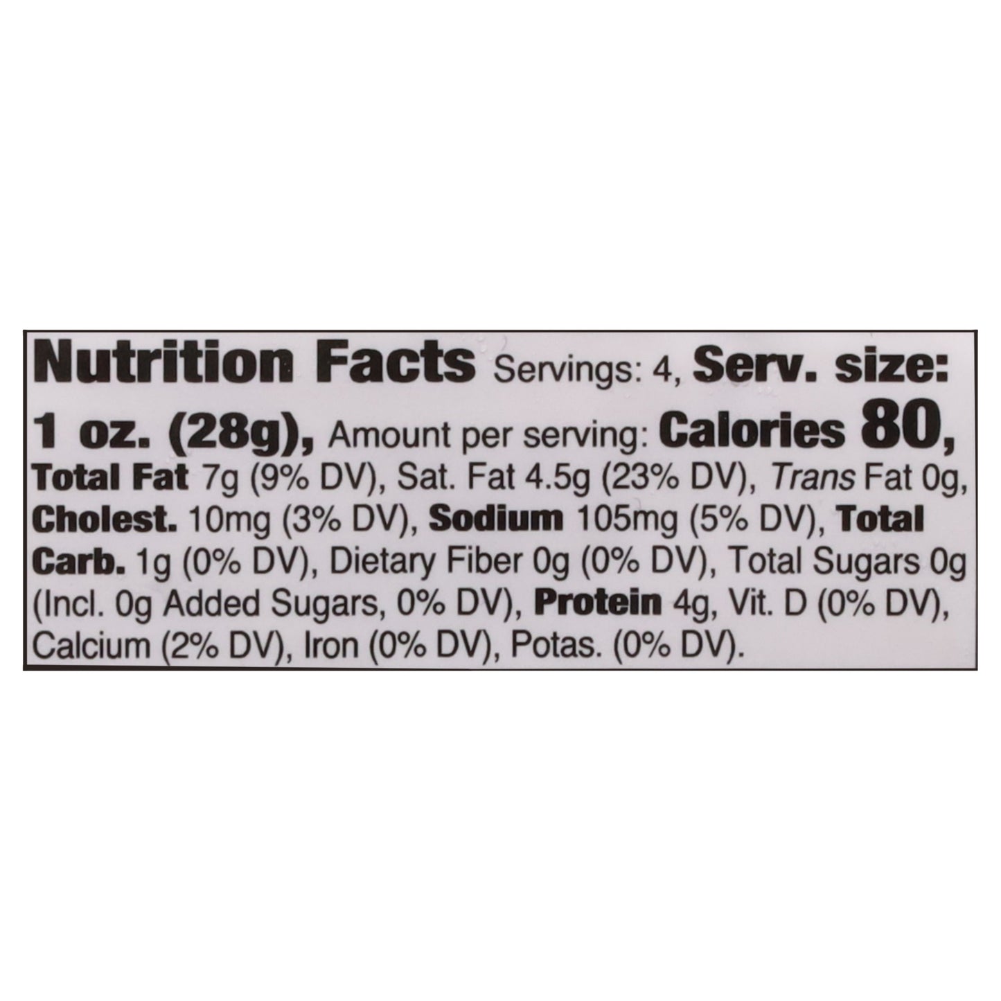 LaClare Family Creamery Original Goat Cheese 4 oz