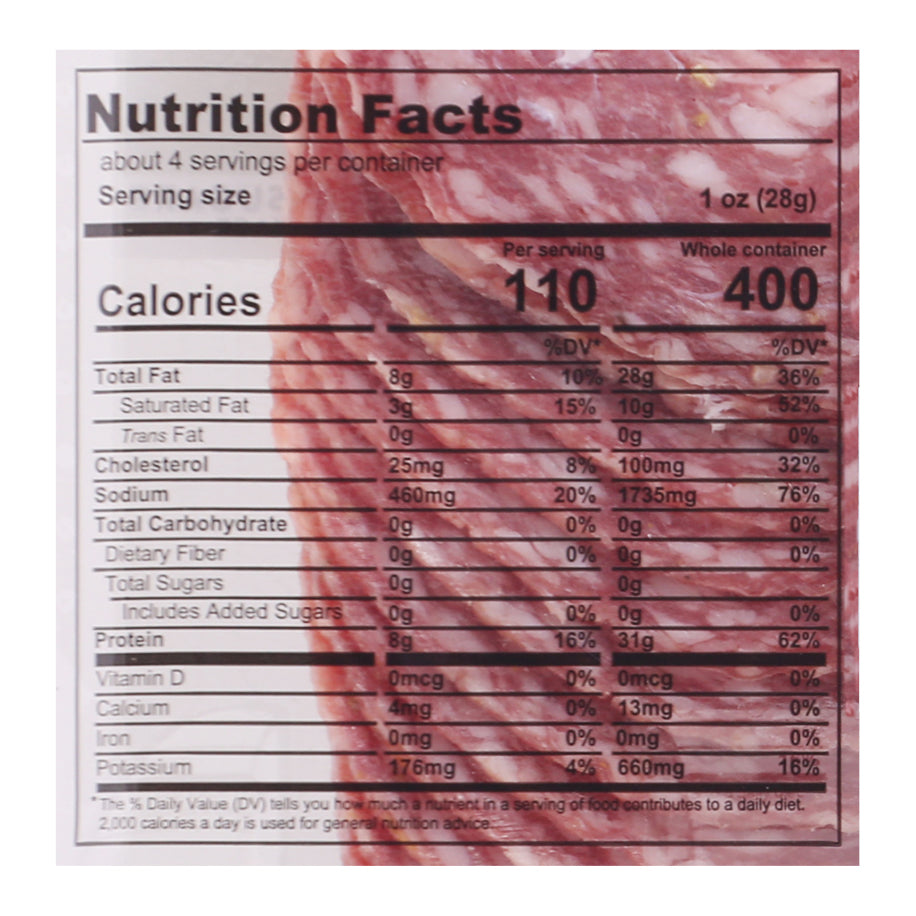 Olli Salumeria Toscano Fennel Pollen Salami 4 oz