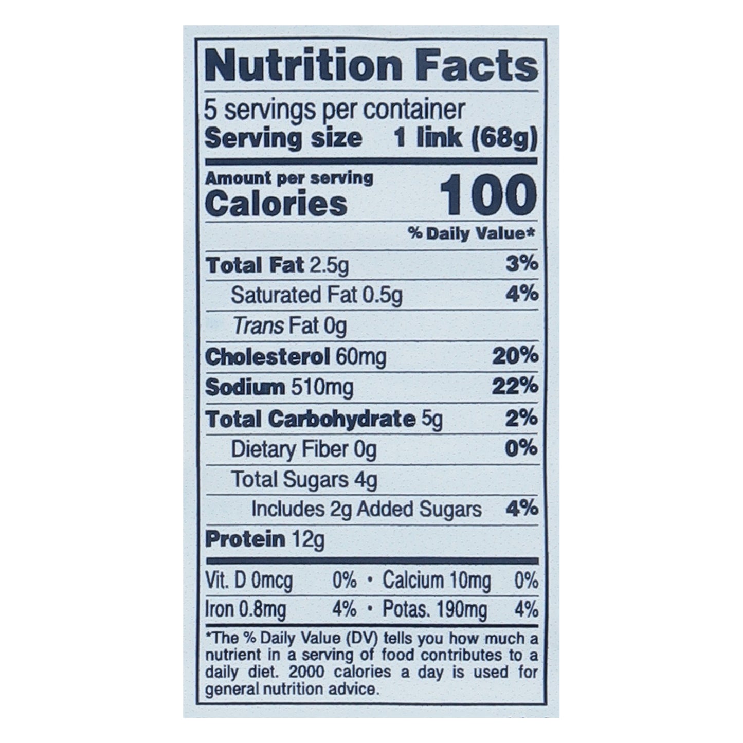 Bilinski's Chicken & Apple Chicken Sausage 12 oz