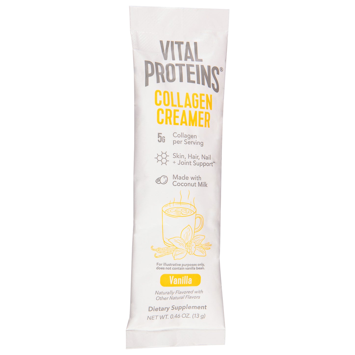 Vital Proteins Vanilla Collagen Creamer 0.46 oz