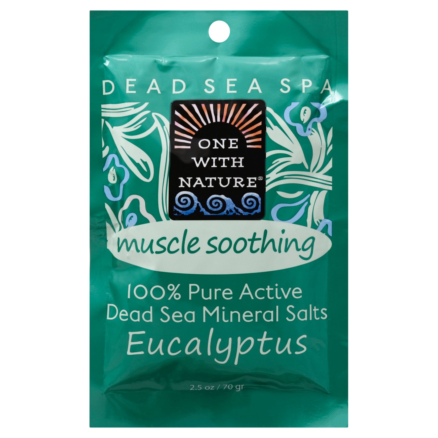 One with Nature Mineral Salts 2.5 oz - Eucalyptus