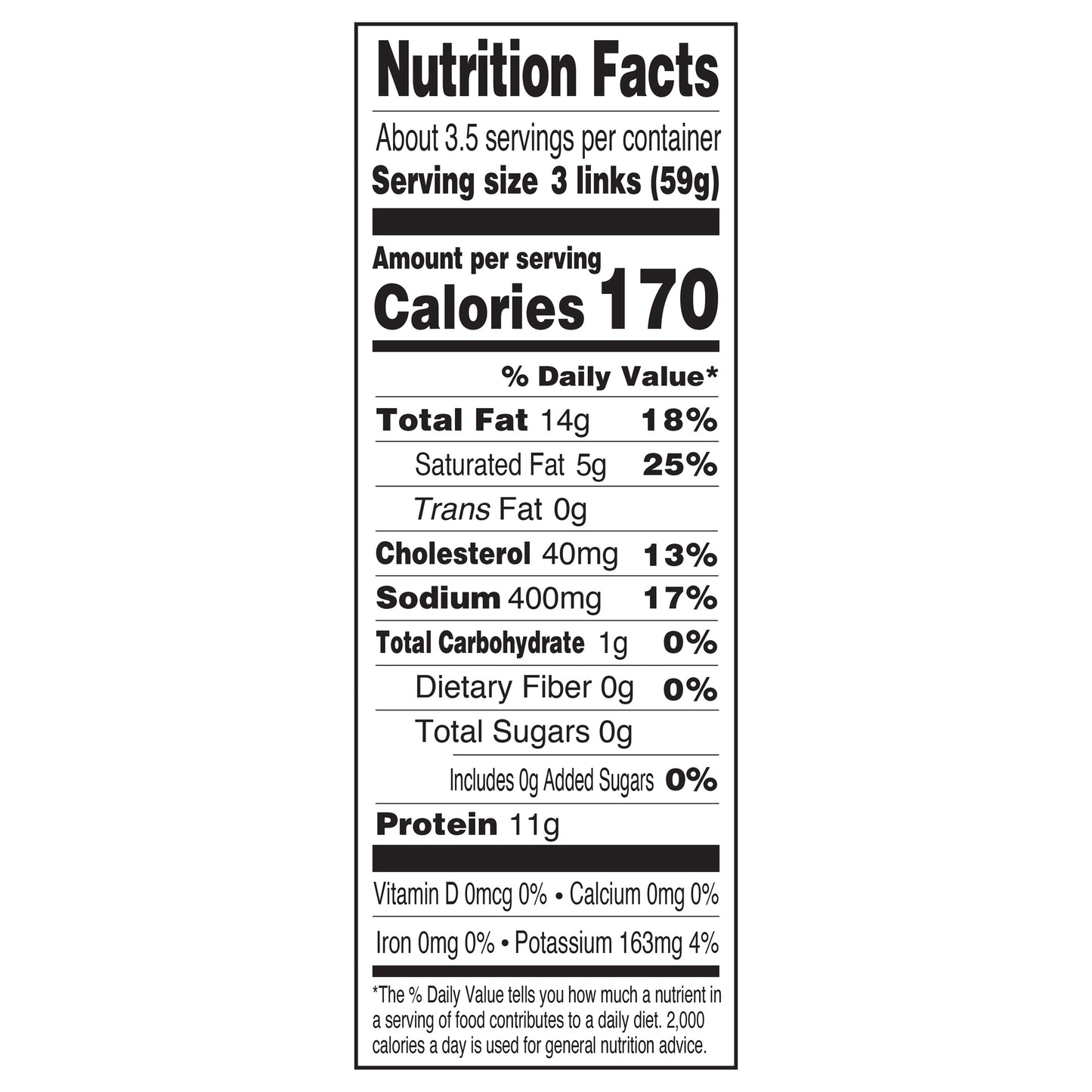 Applegate Naturals Classic Pork Breakfast Sausage 10 ea