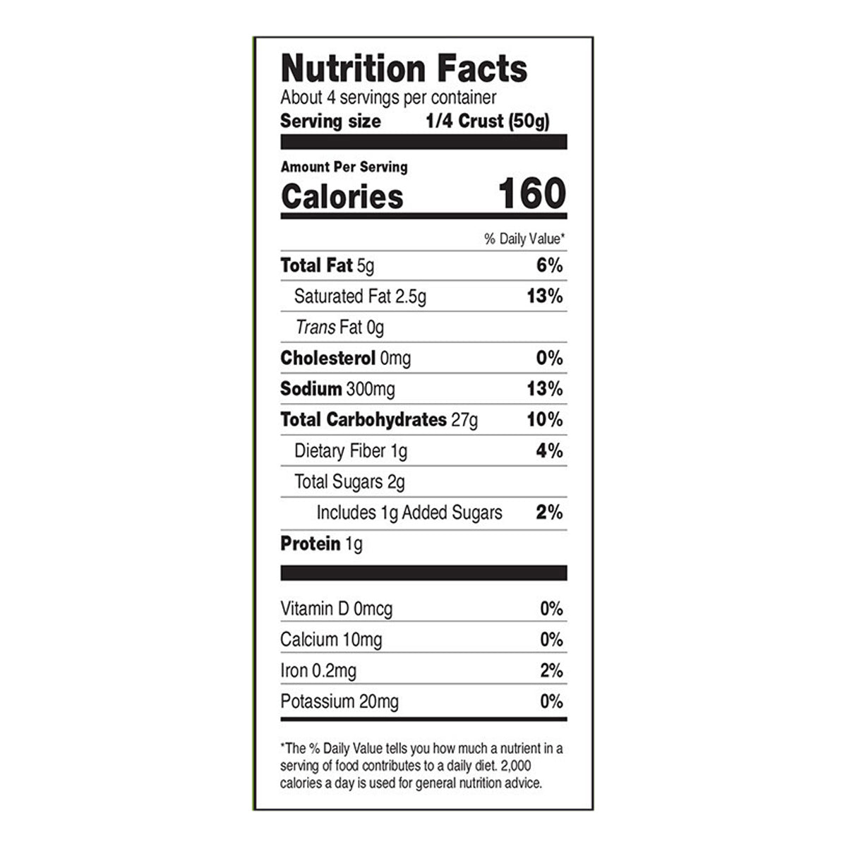 Sweet Loren's Thin Pizza Crust