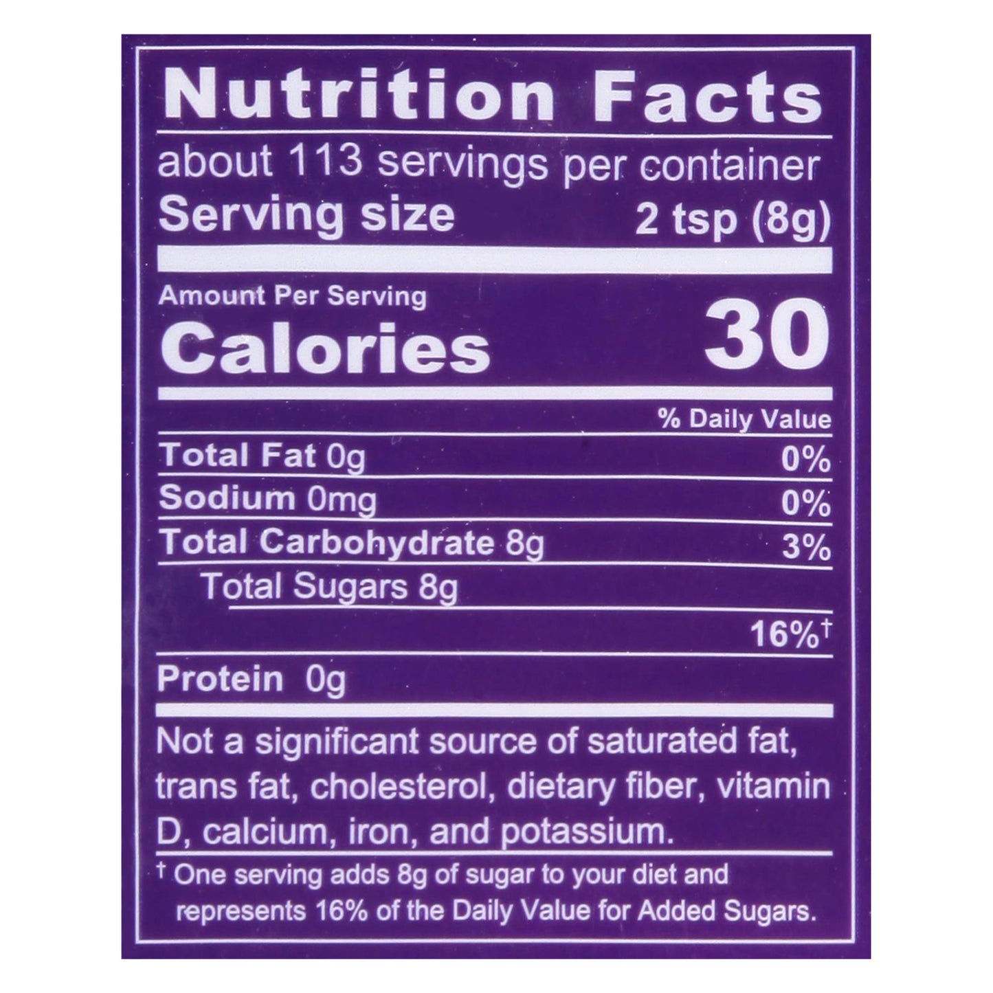 Wholesome Organic Cane Sugar 32 oz