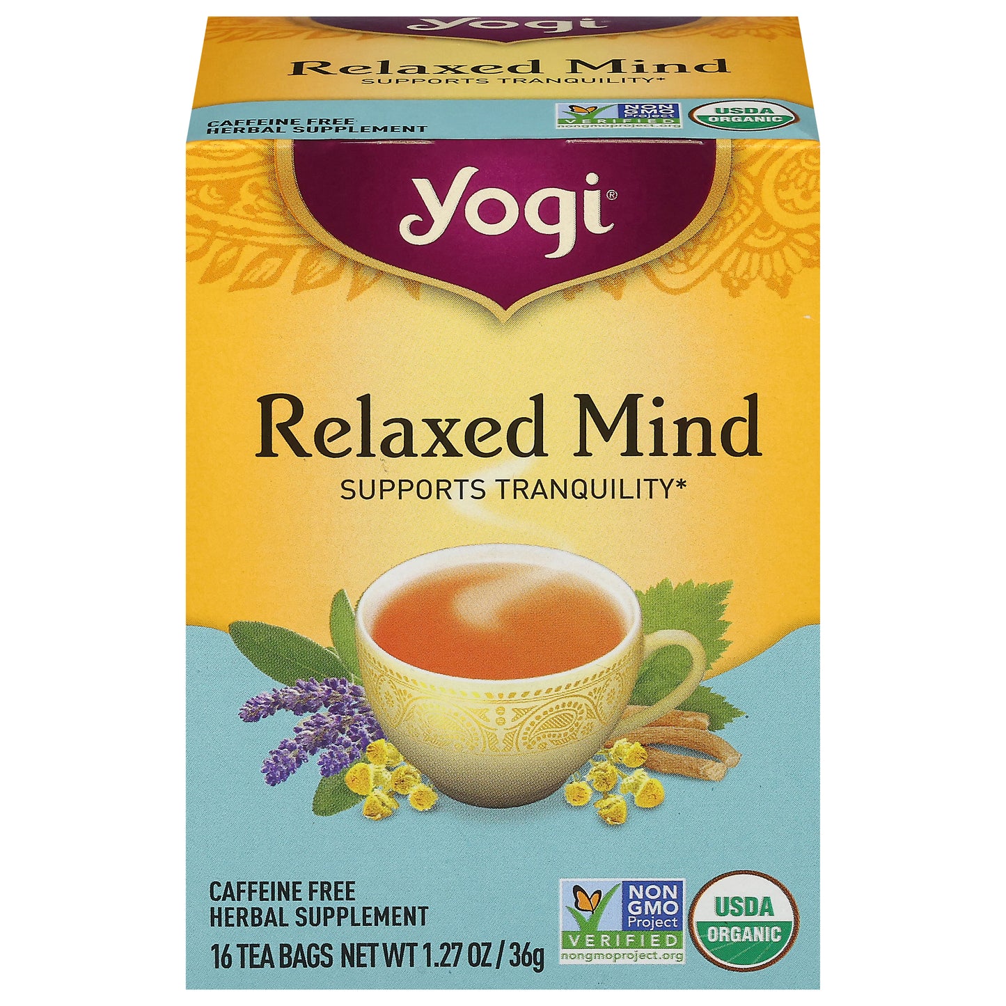 Yogi Relaxed Mind 16 Tea Bags