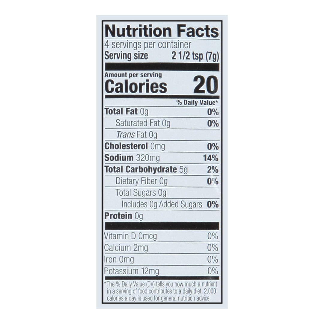 Simply Organic Vegetarian Brown Gravy Mix 1 oz