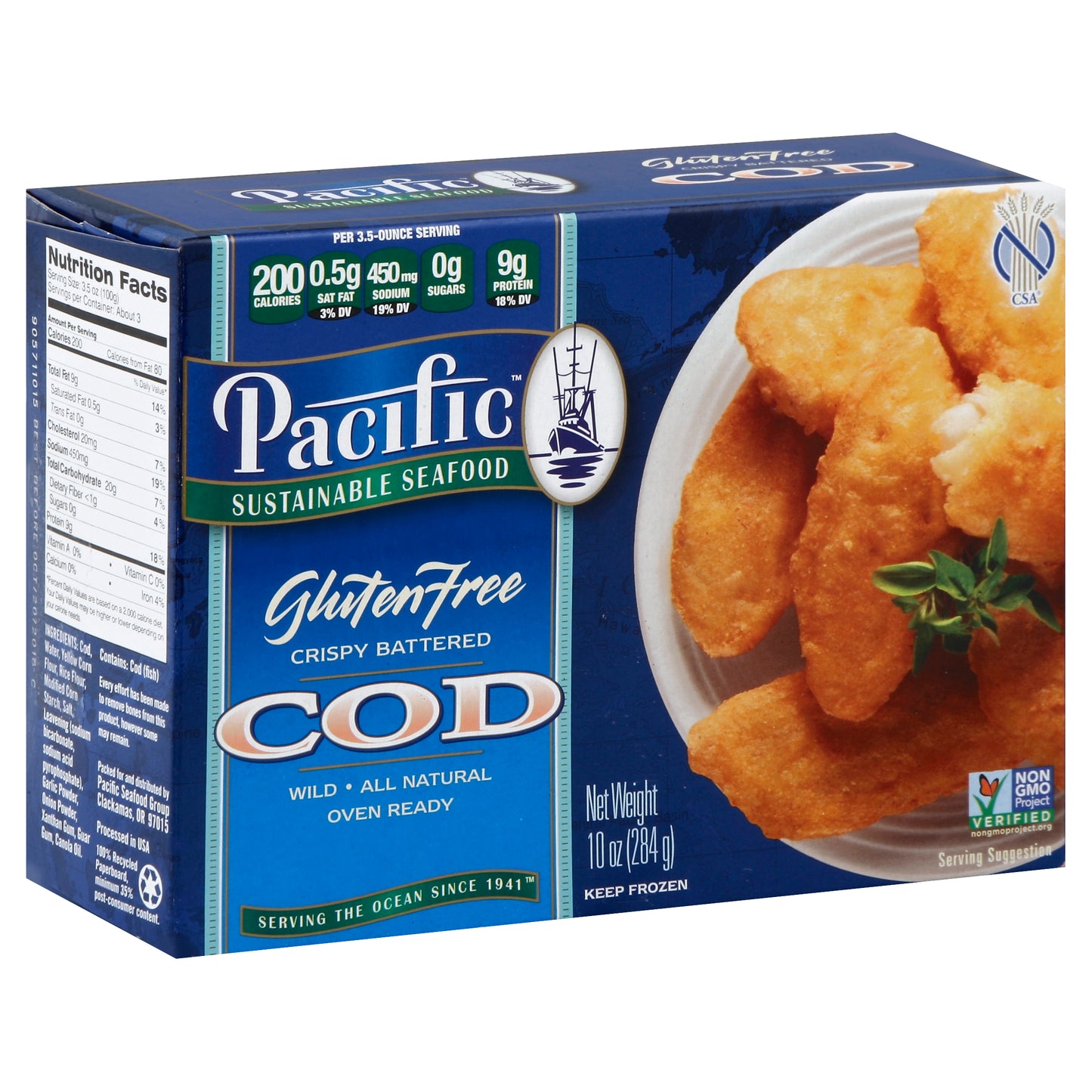 Pacific Cod 10 oz