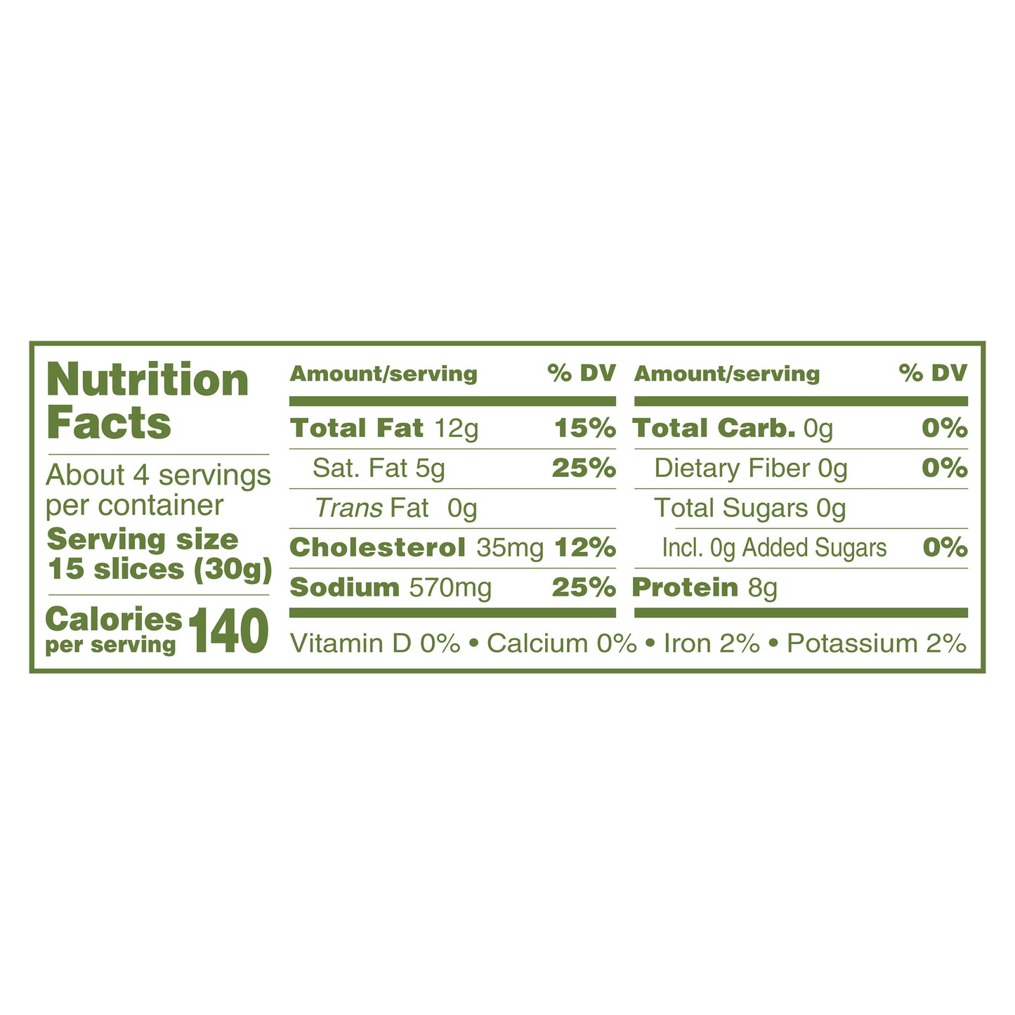 Applegate Natural Uncured Pork & Beef Pepperoni Sliced, 4oz