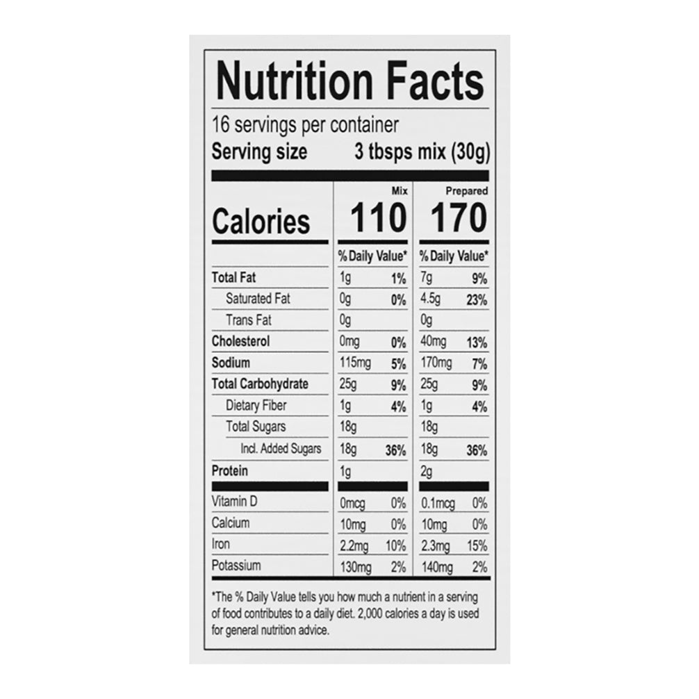 Gluten Free Ultimate Fudge Brownie Mix