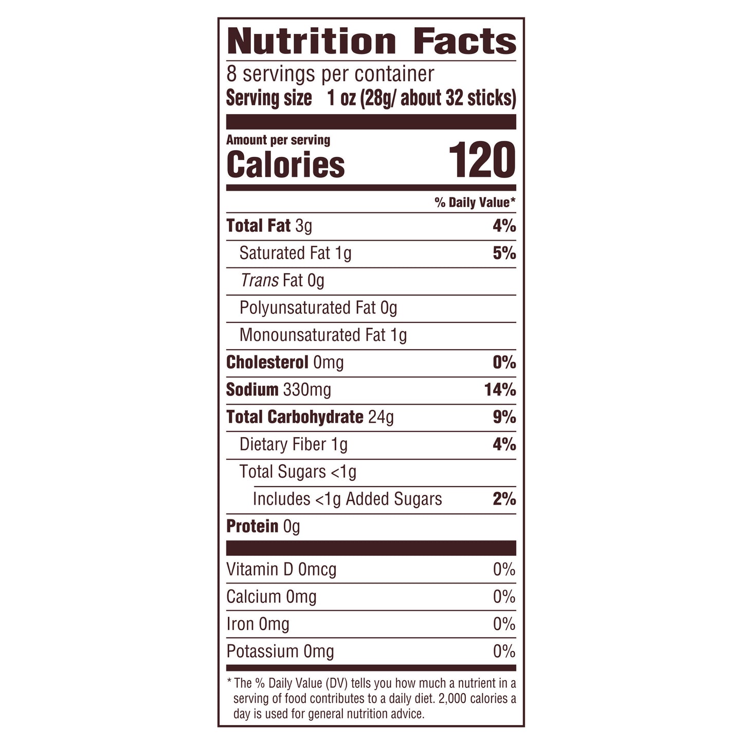 Snyder's of Hanover Gluten Free Pretzel Sticks 8 oz