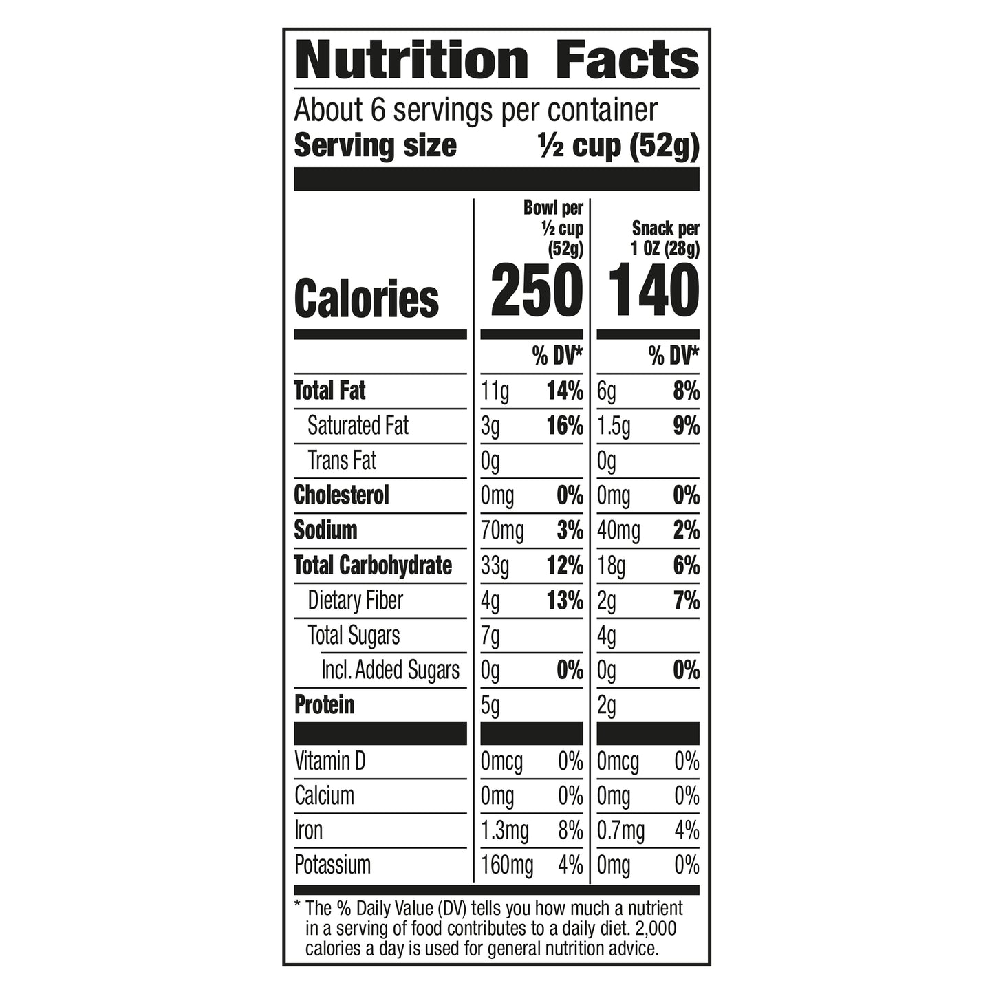 Cascadian Farm Organic Granola with No Added Sugar, Blueberry Vanilla Cereal, Resealable Pouch, 11 oz.