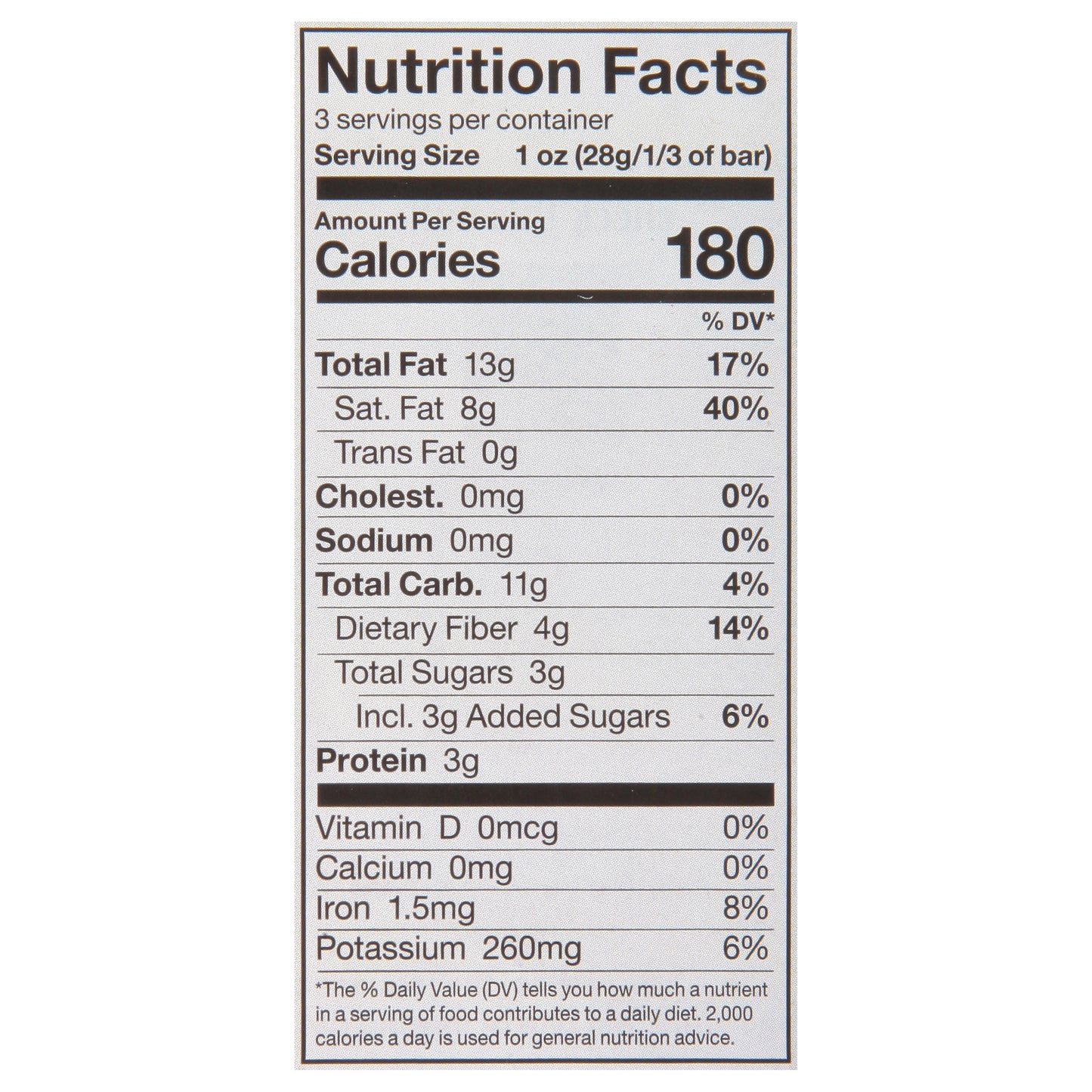 Endangered Species 88% Cocoa Extreme Dark Chocolate 3 oz