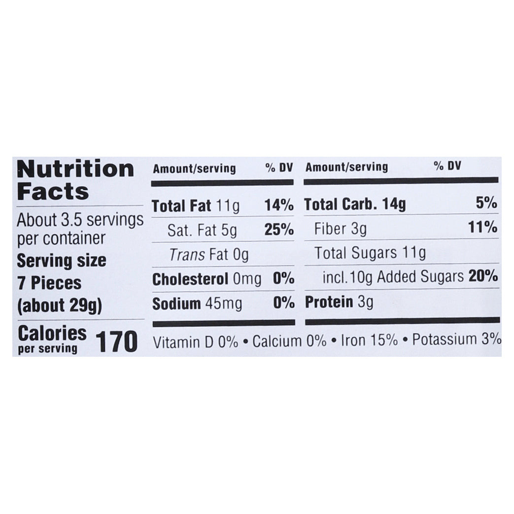 Equal Exchange Dark Chocolate 55% Cacao Almond & Sea Salt Chocolate Bars 3.5 oz