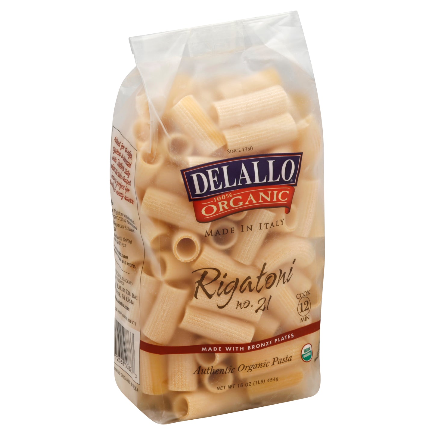 Delallo Rigatoni 16 oz
