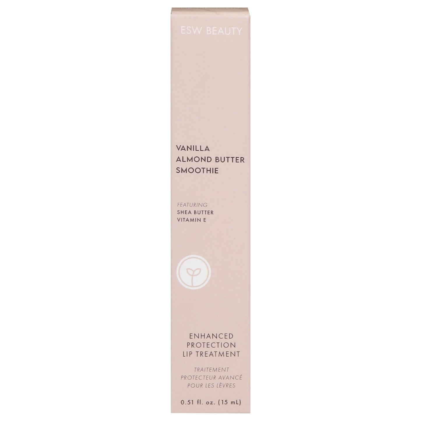 ESW Beauty Vanilla Almond Butter Smoothie Lip Treatment 0.51 fl oz