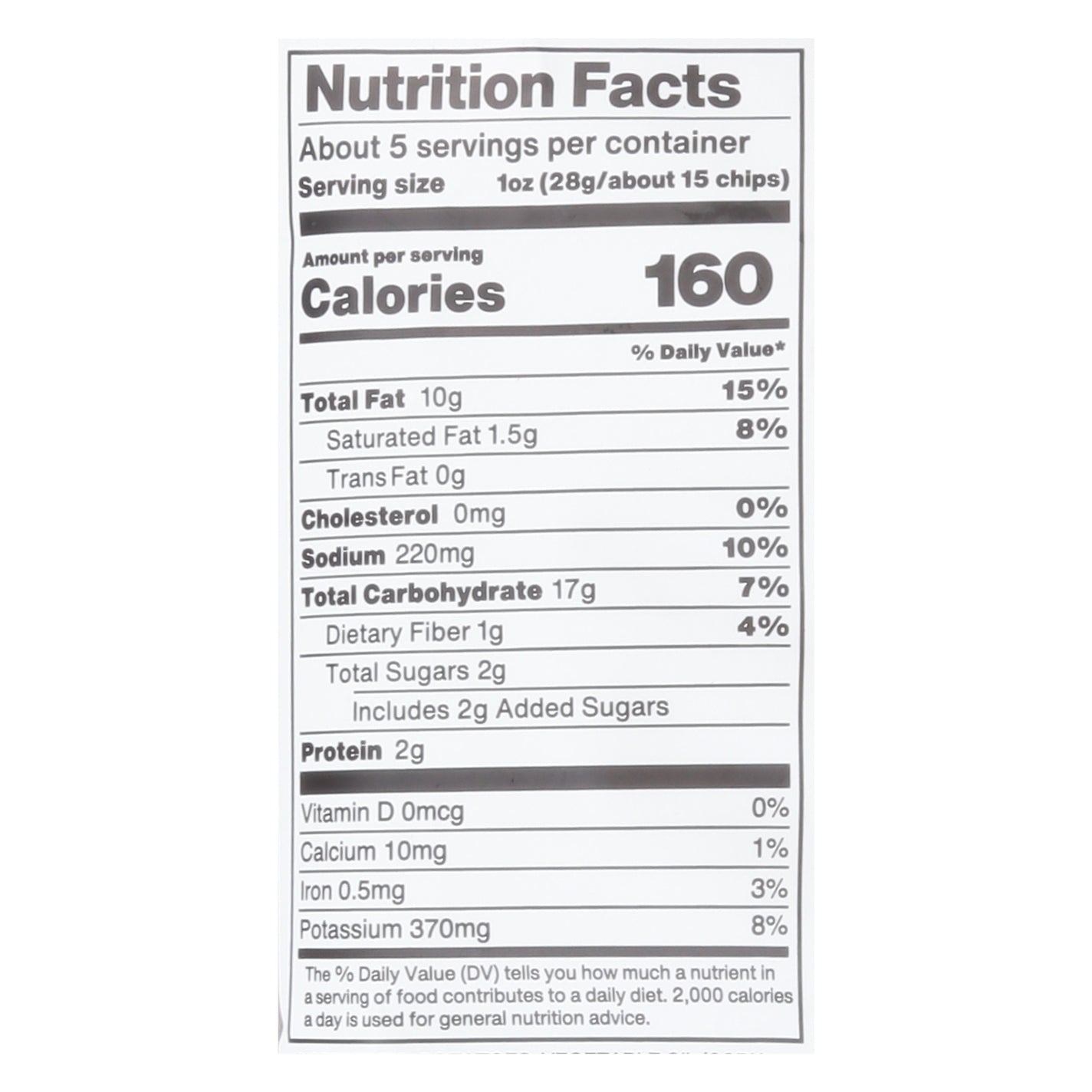 Low and Slow Hickory Smoked BBQ Potato Chips 5 oz