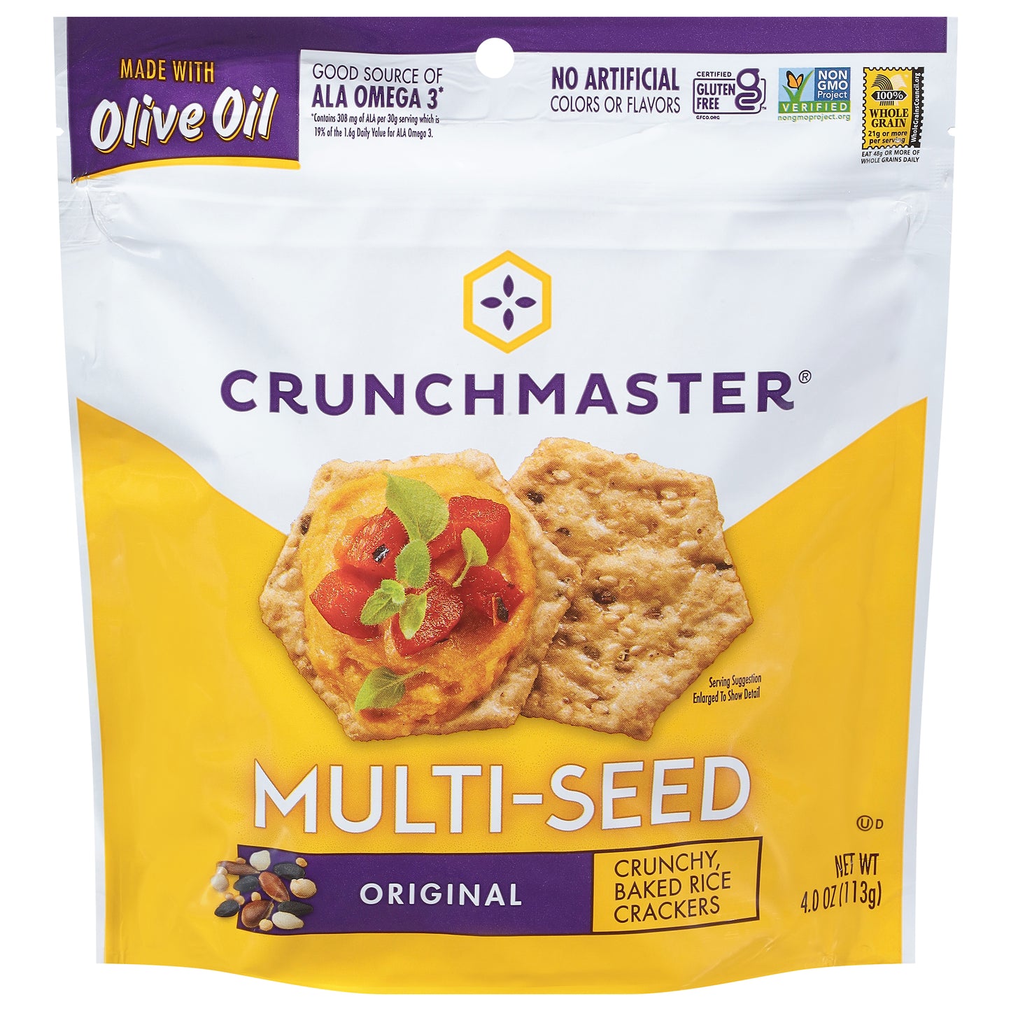 Crunchmaster Multi-Seed Original Crackers 4.0 oz
