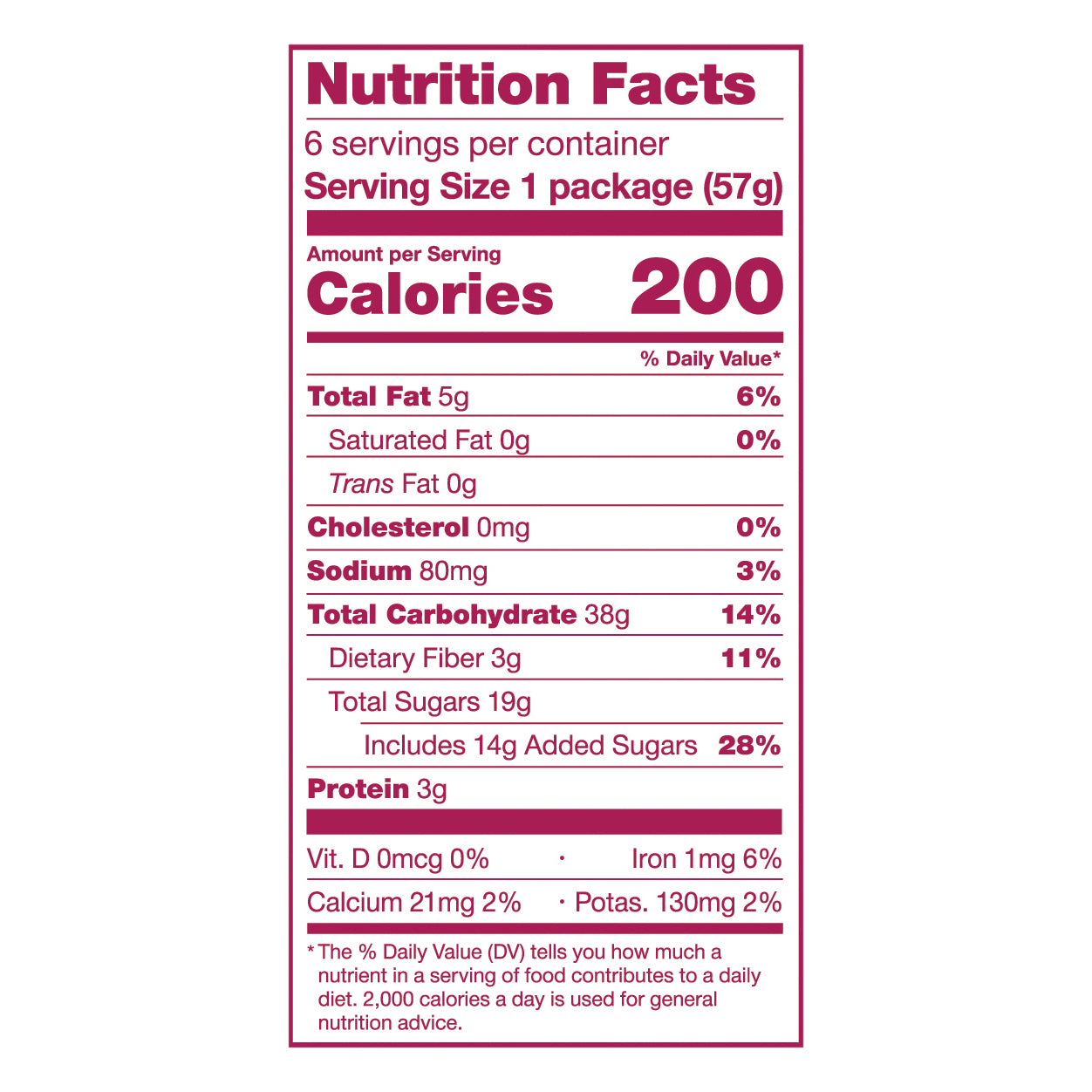 Nature's Bakery Raspberry Whole Wheat Fig Bars, Snack Bars, 6 Ct