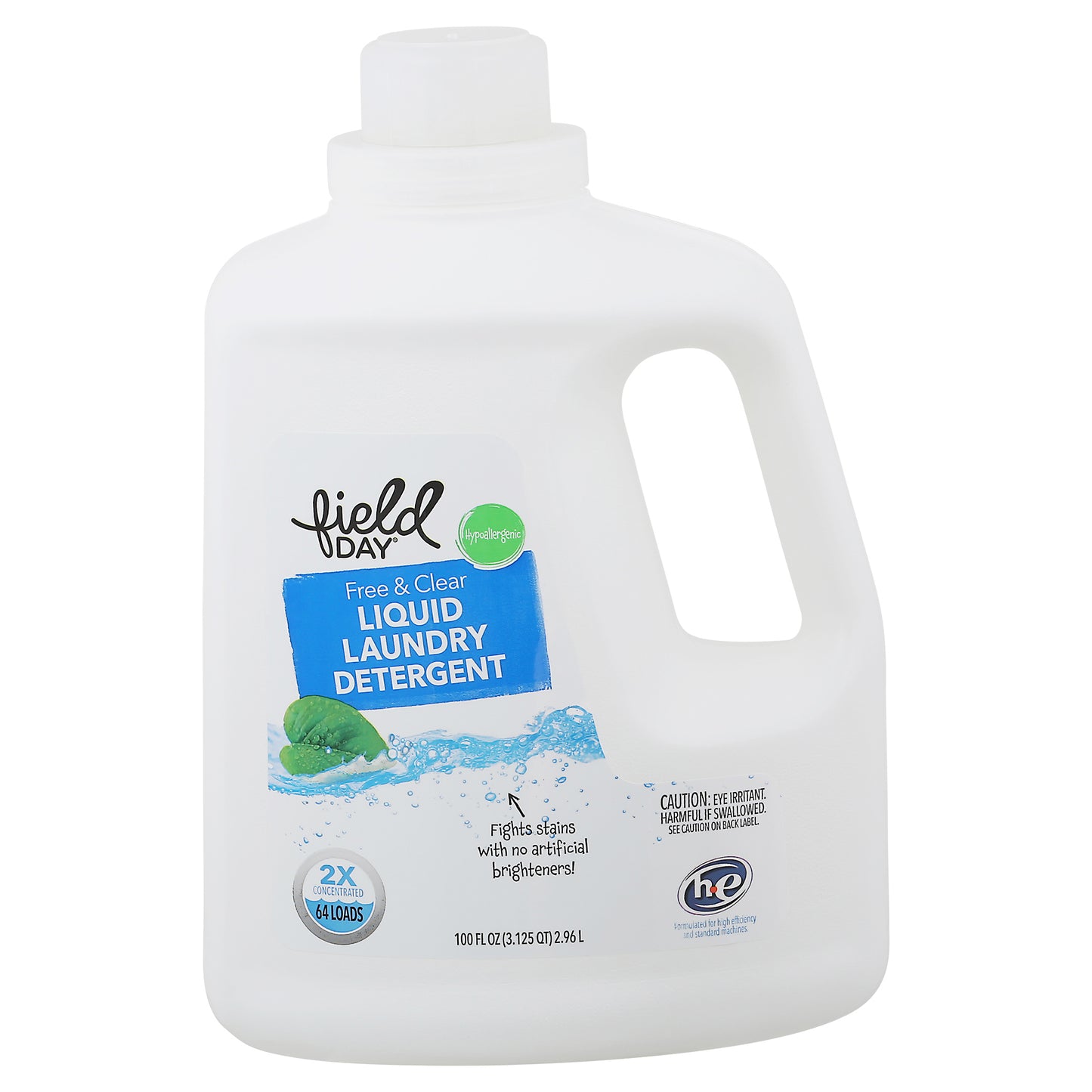 Field Day Liquid Free & Clear Detergent 100 fl oz