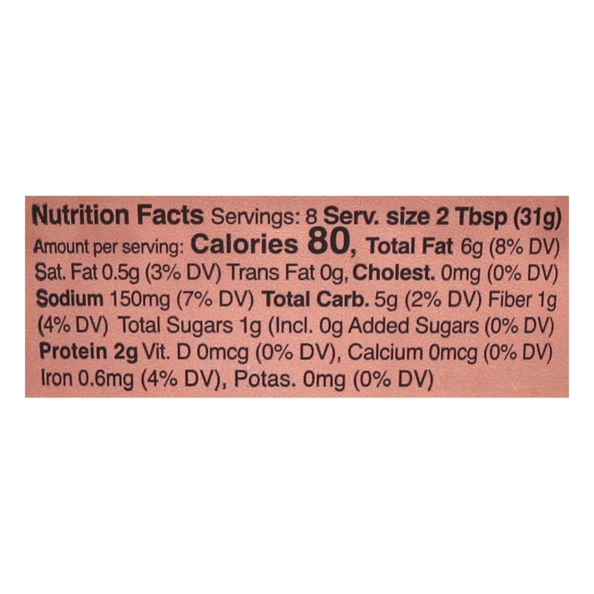 Little Sesame Caramelized Onion Hummus 8 oz
