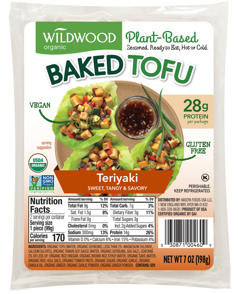 Wildwood, Baked Tofu Teriyaki, 7 Oz