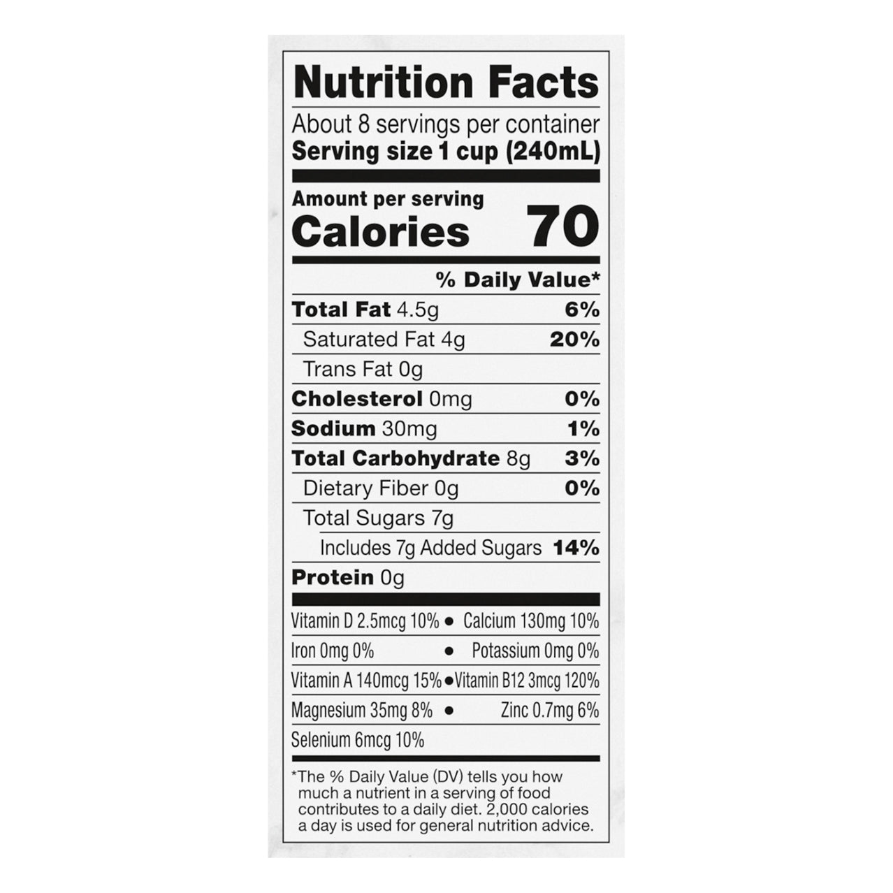 So Delicious Dairy Free Original Coconut Milk, Half Gallon