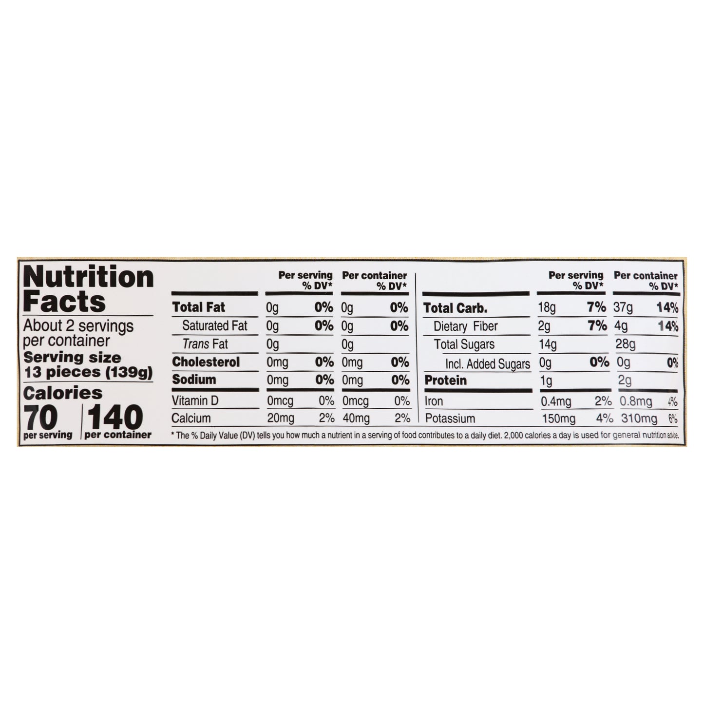 Woodstock Organic Chunks of Pineapple 10 oz