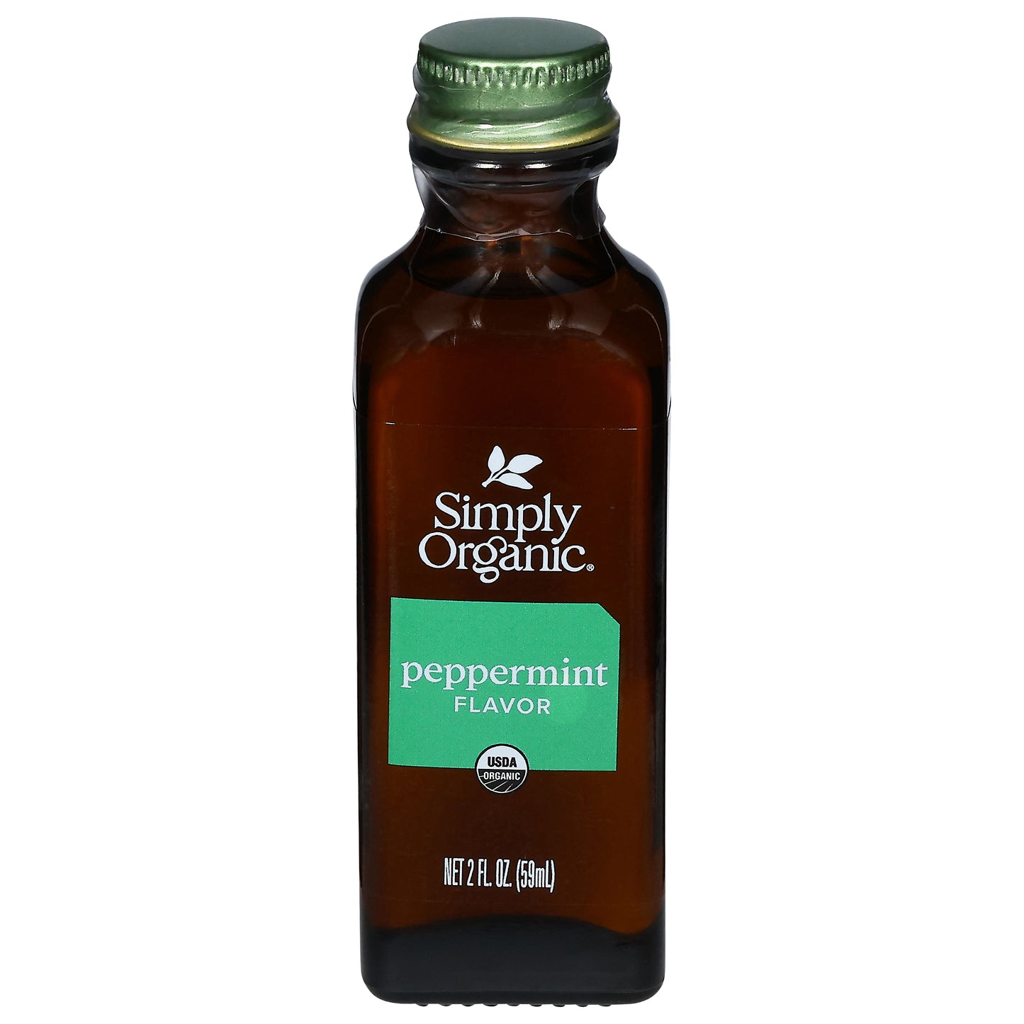 Simply Organic Peppermint Flavor Extract 2 fl oz