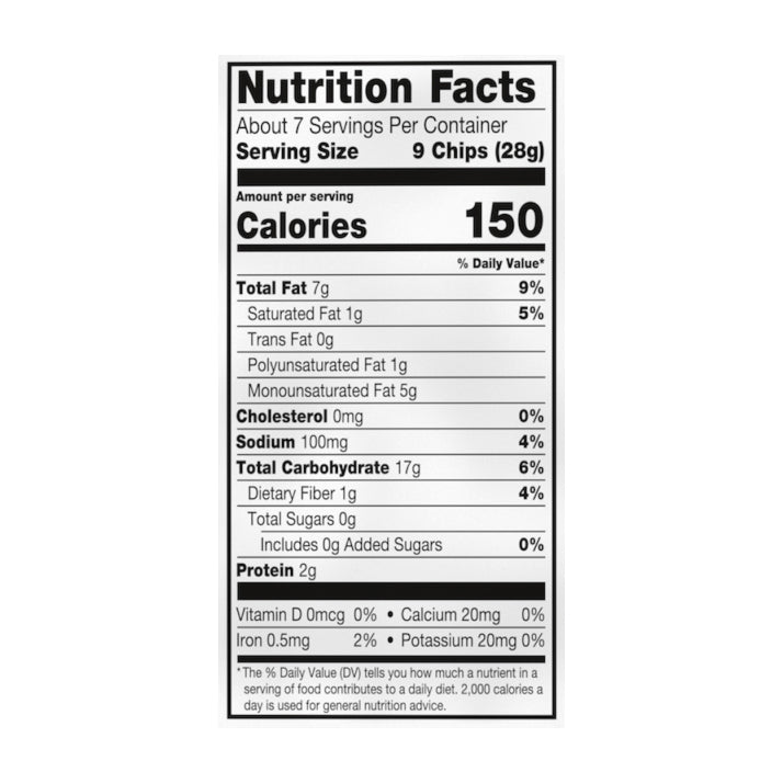 Late July Organic Dippers Blue Corn Tortilla Chips 7.4 oz