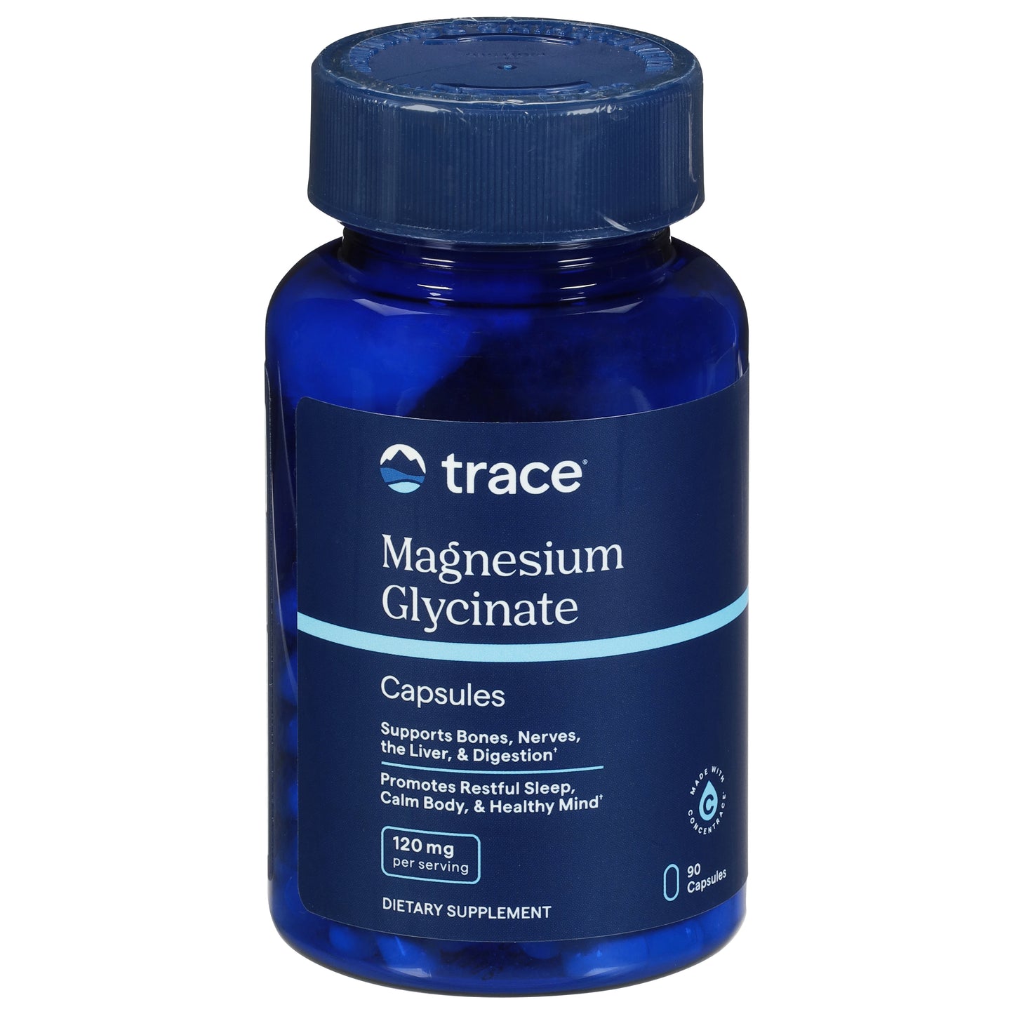 Trace Minerals Magnesium Glycinate 90 Capsules