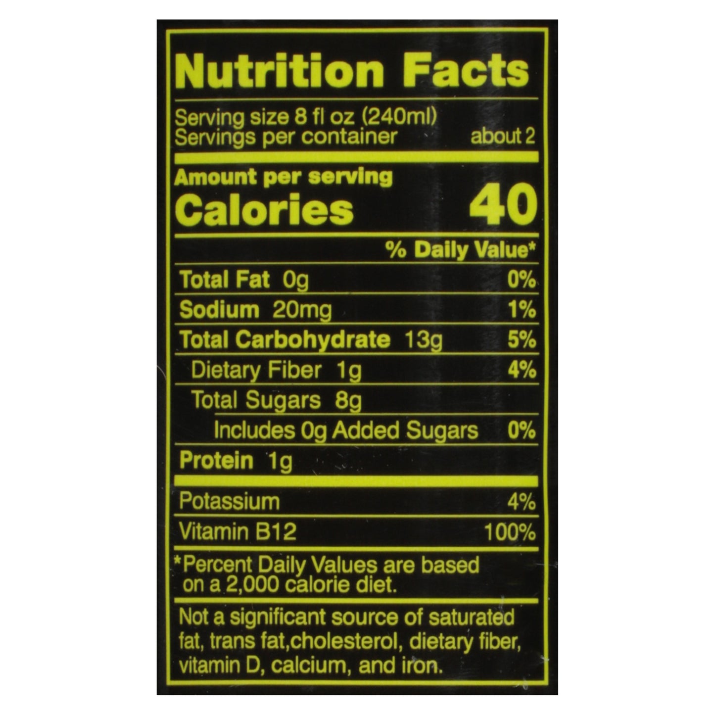 Riot Energy Organic Citrus Lime Energy Drink 16 fl oz