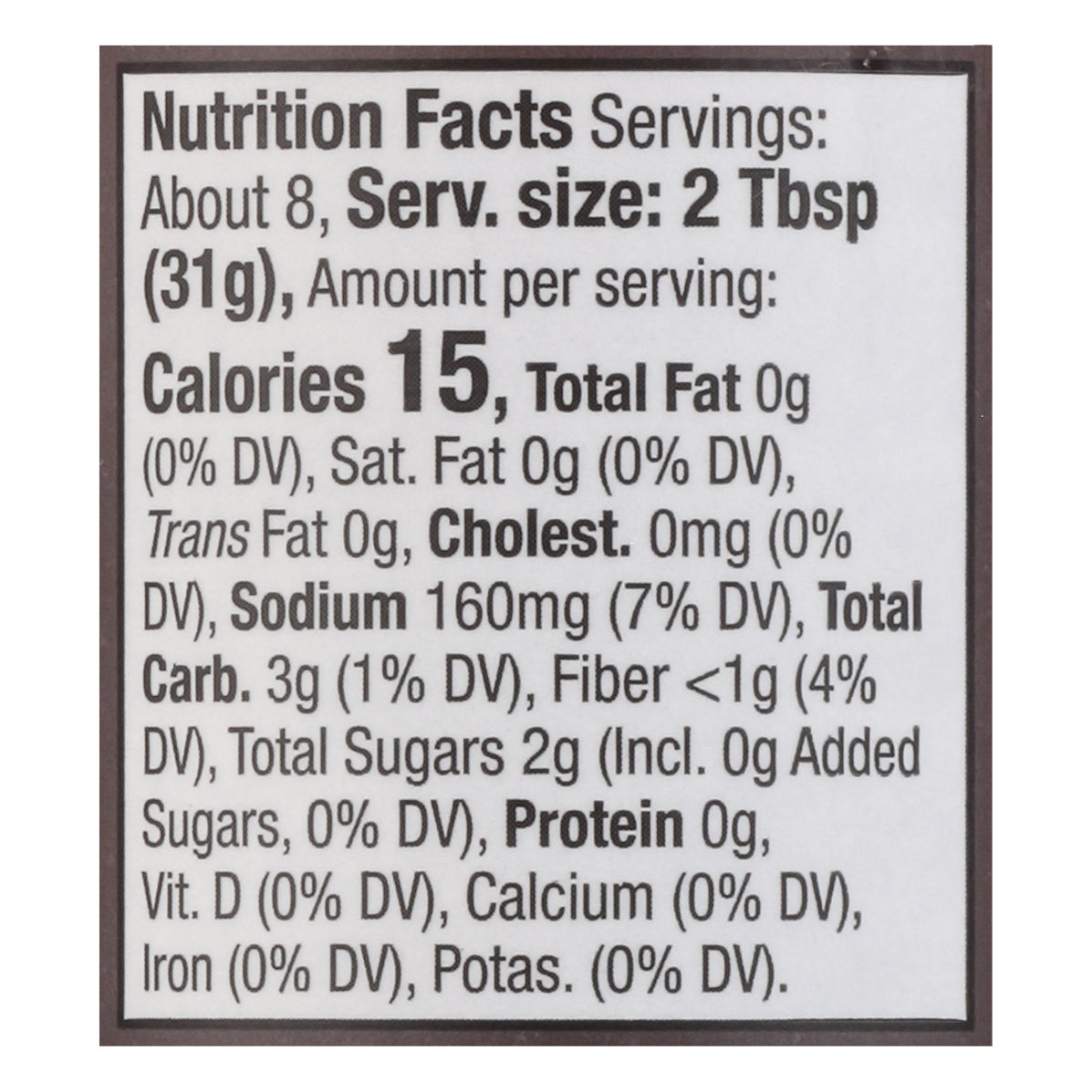 Primal Kitchen Organic & Unsweetened Classic BBQ Sauce 8.5 oz