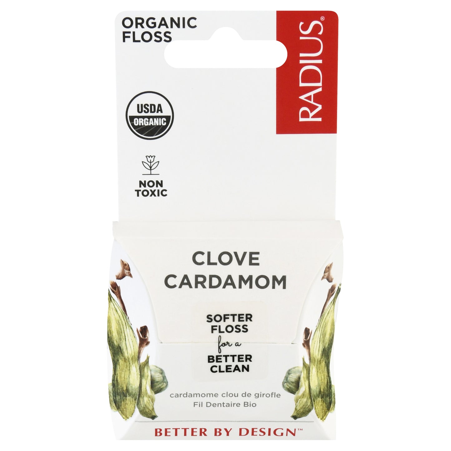Radius Organic Clove Cardamom Floss 1 ea
