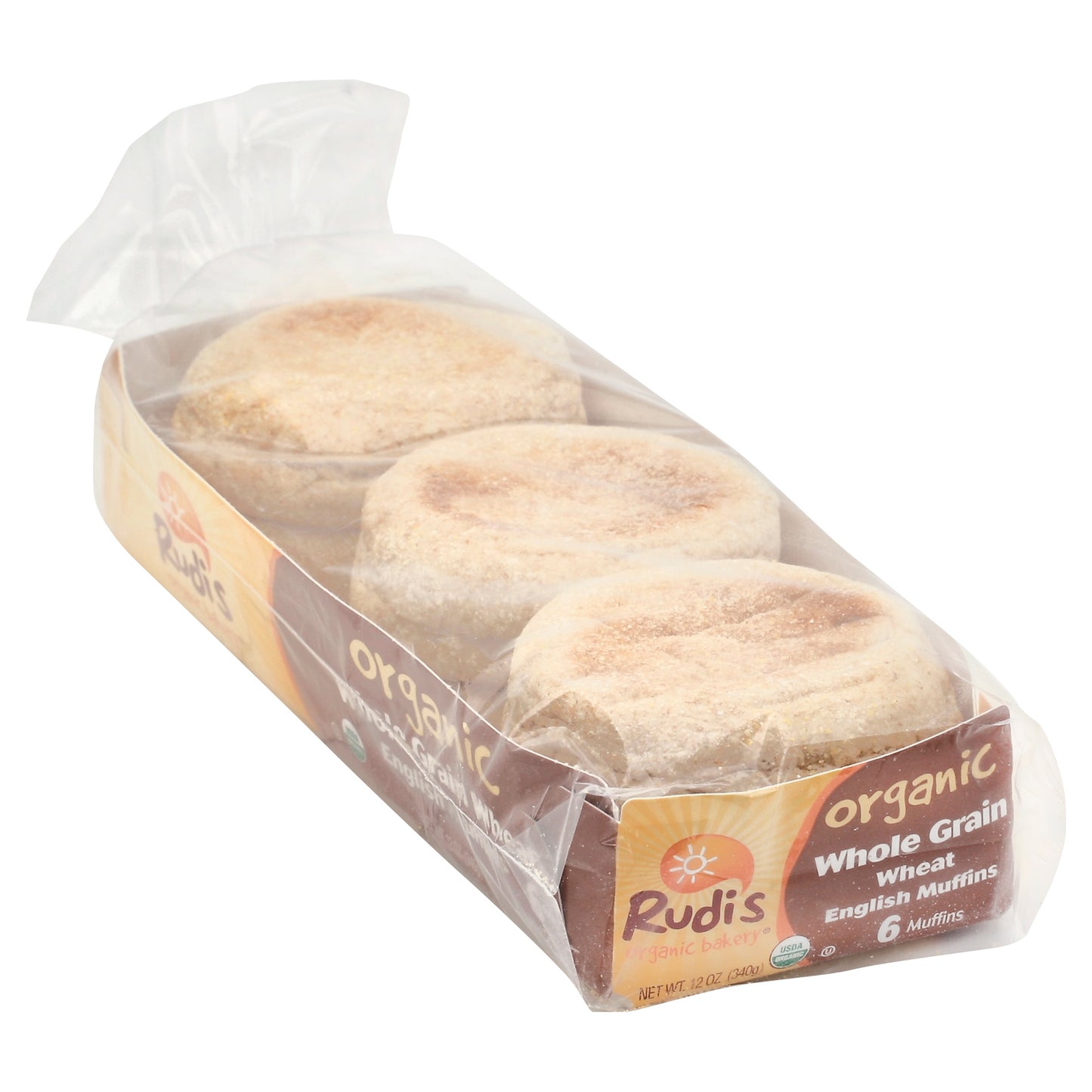 Rudi's English Muffins 6 ea - Whole Grain