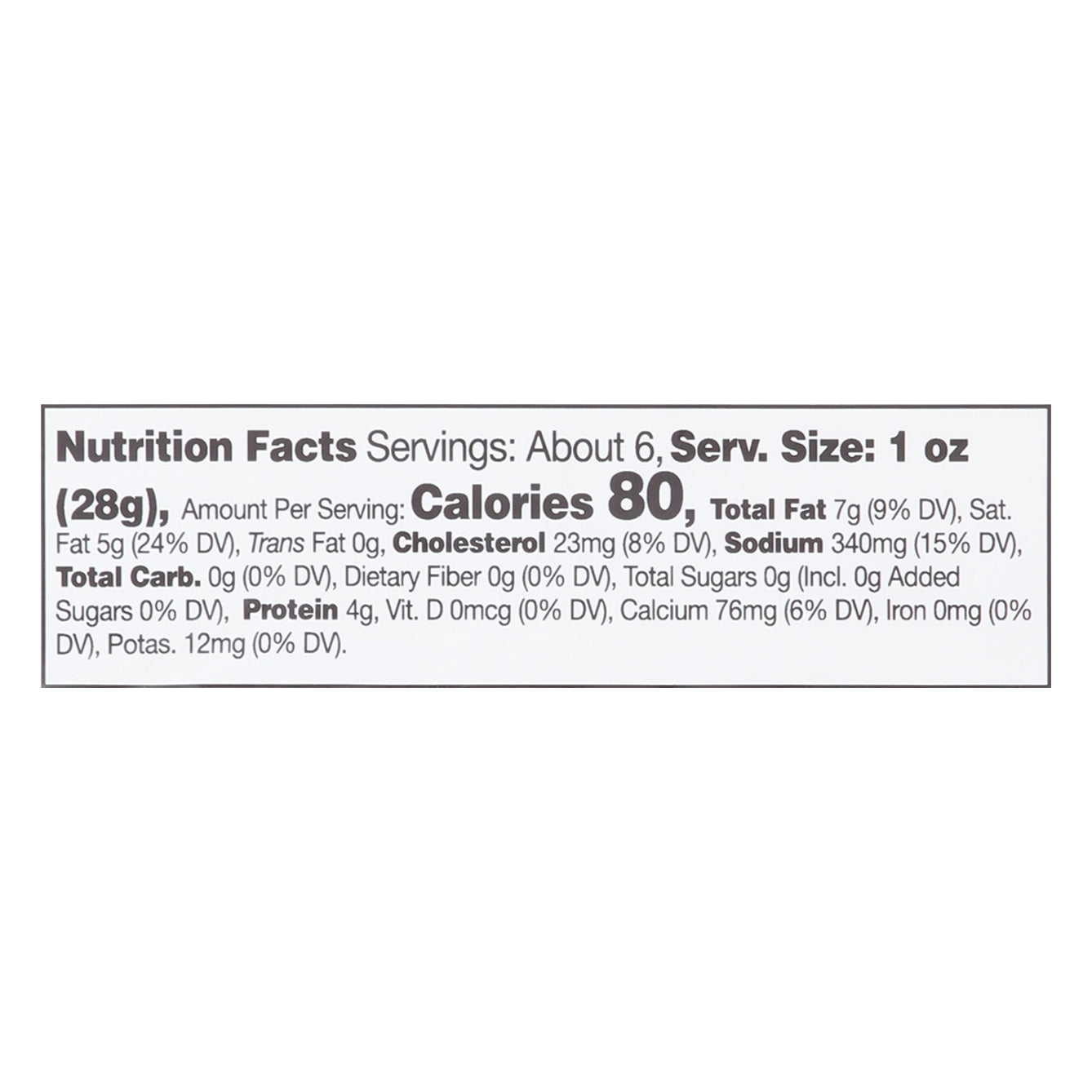 Mt Vikos Organic Sheep & Goat's Milk Feta Cheese 6 oz