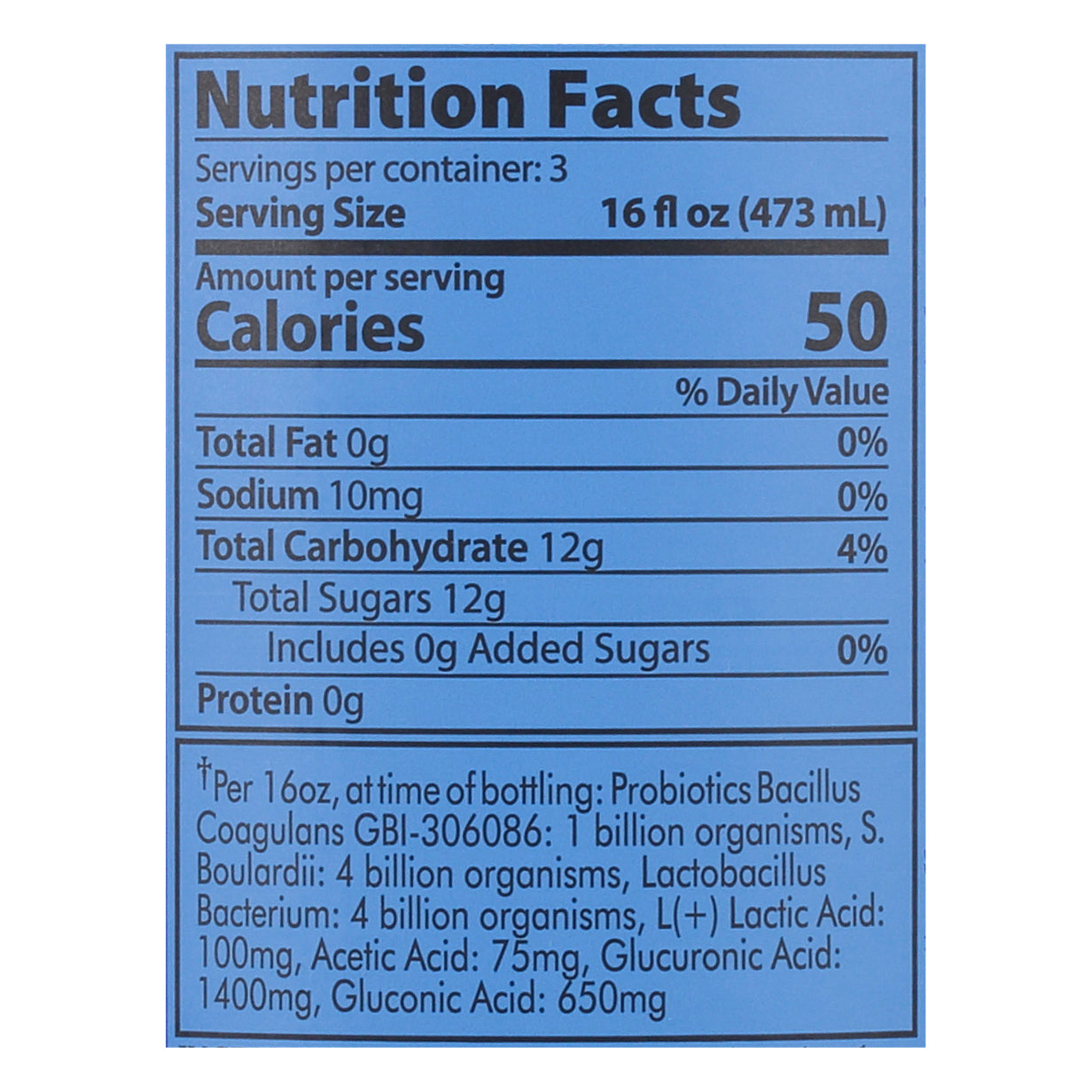 GT's Synergy Gingerberry Raw Kombucha 48 fl oz Bottle