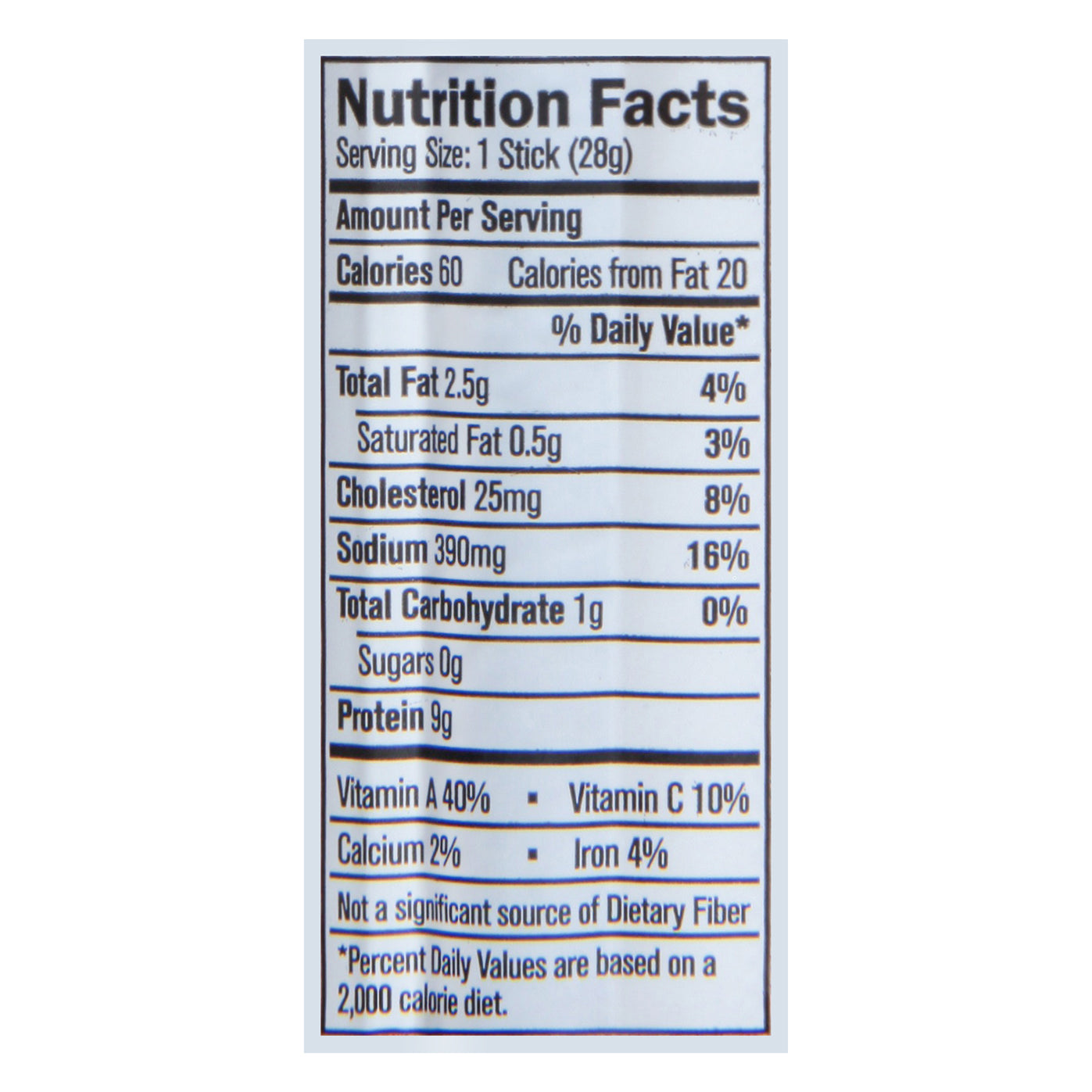 Vermont Smoke & Cure Uncured Pepperoni Turkey Stick 1.0 oz