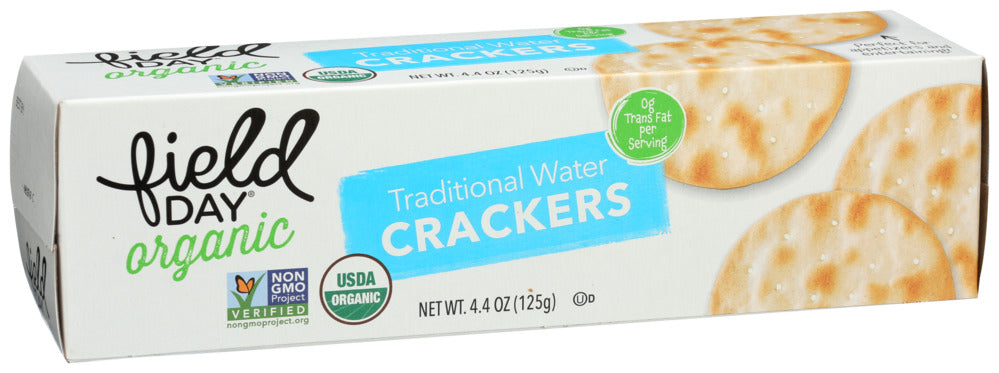 Field Day Traditional Water Crackers 4.4 oz