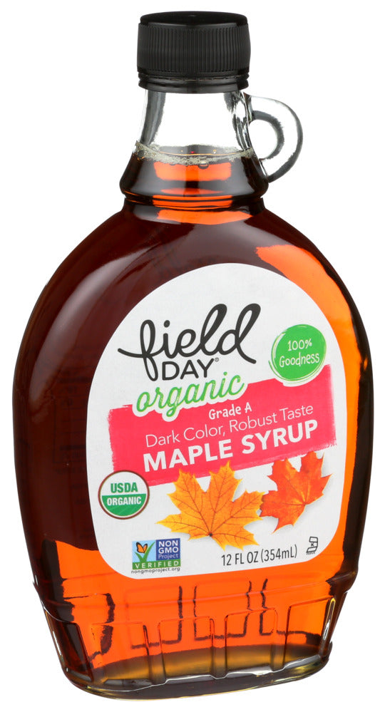 Field Day Grade A Maple Syrup Organic 12 oz