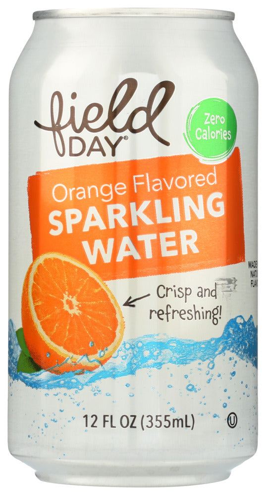 Field Day Sparkling Water Orange 6/12 fl oz