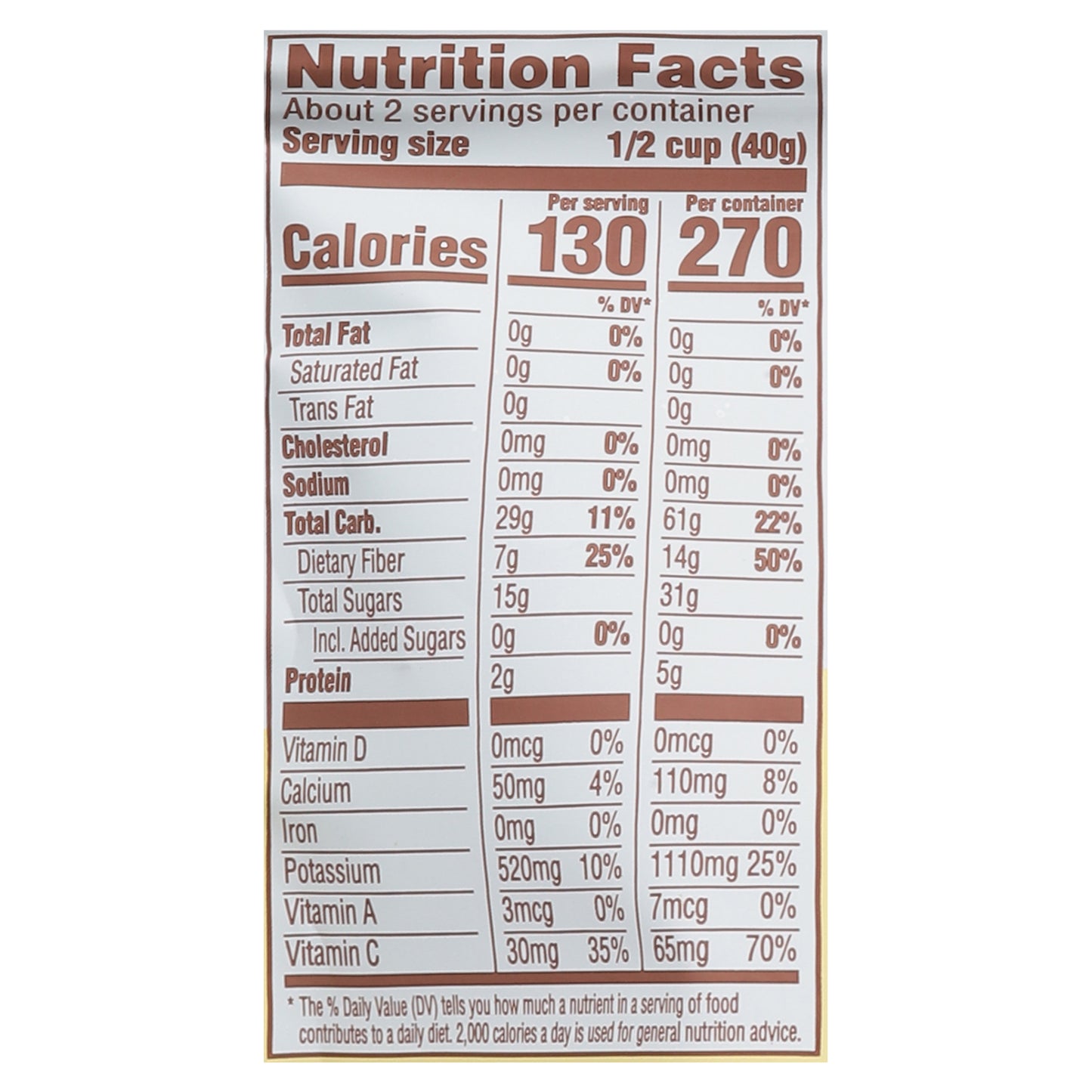 Rind Skin-On Tropical Dried Fruit 3 oz