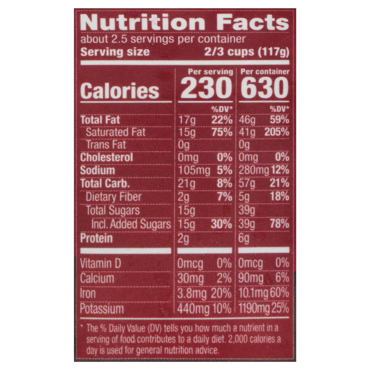 Cosmic Bliss Dark Chocolate Frozen Dessert 14 fl oz