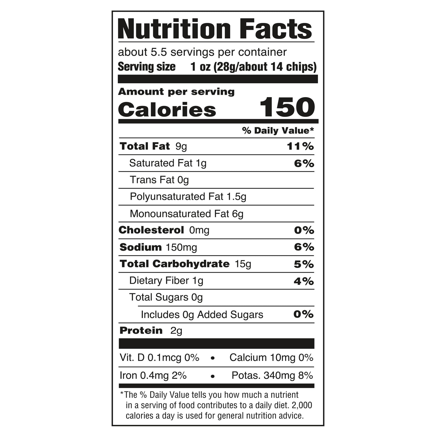 5.5 oz BC Wavy SS Chip