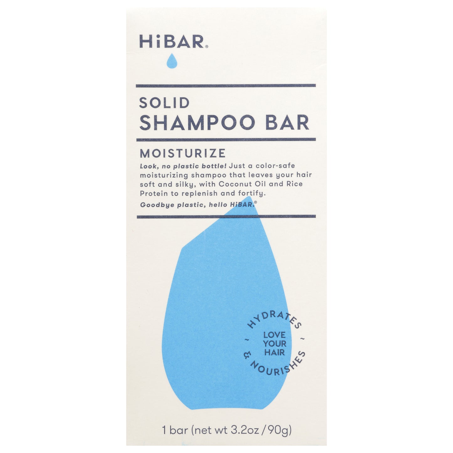 HiBar Moisturize Solid Shampoo Bar 1 ea
